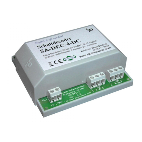 LDT SA-DEC-4-DC-G User manual