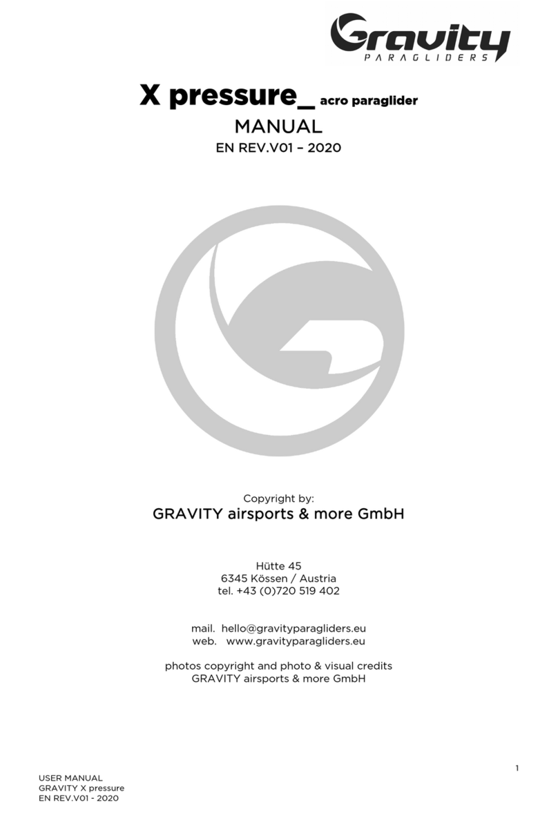 GRAVITY X pressure User manual