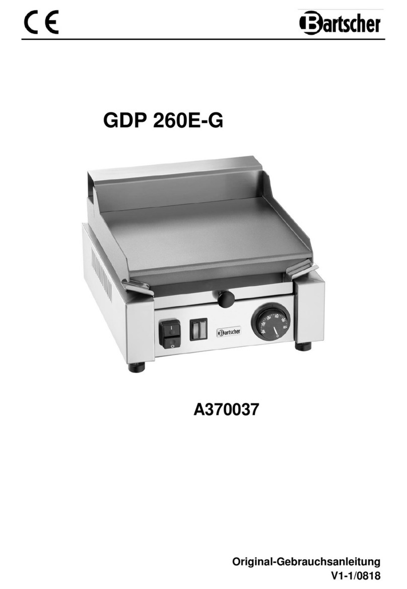 Bartscher GDP 260E-G manual