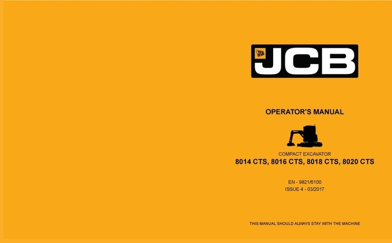 jcb 8014 CTS User manual