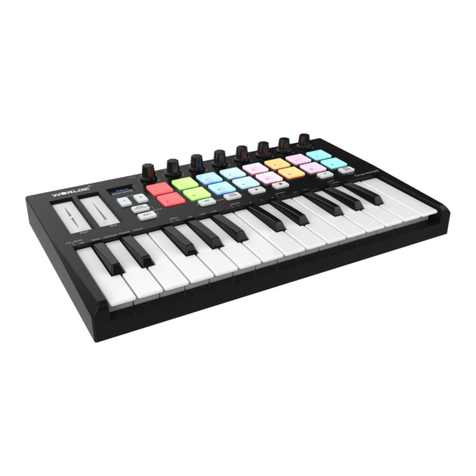 Worlde Orca mini 25 user manual
