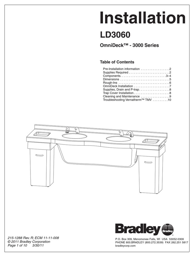 Bradley OmniDeck 3000 Series User manual