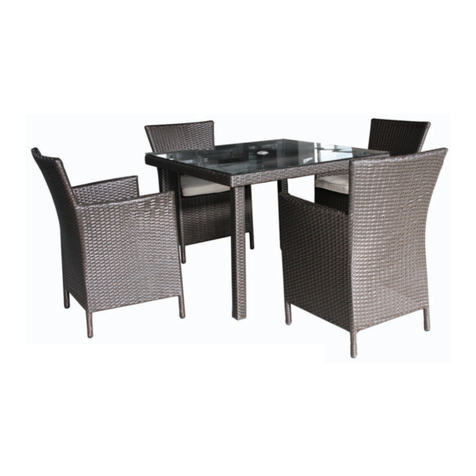 GRAND RESORT Osborn 5pc Dining Set D71 M20180 Use and care guide GRAND RESORT Osborn 5pc Dining Set D71 M20180 Use and care guide