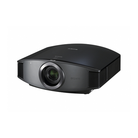 Sony BRAVIA VPL-VW70 Service manual