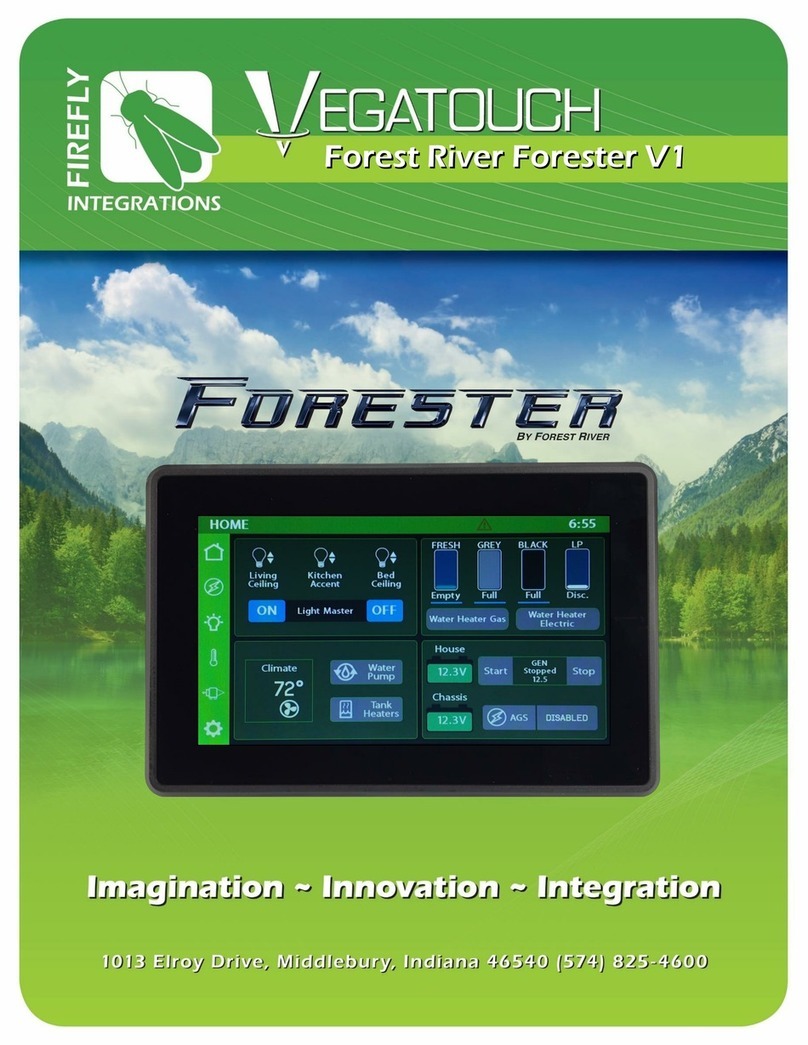Firefly Vegatouch Forest River Forester V1 manual Firefly Vegatouch Forest River Forester V1 manual