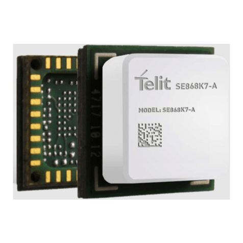 Telit Wireless Solutions SE868K A Series Specification sheet Telit Wireless Solutions SE868K A Series Specification sheet