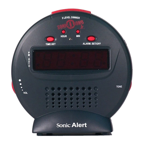 Sonic Alert SBJ525SS User manual
