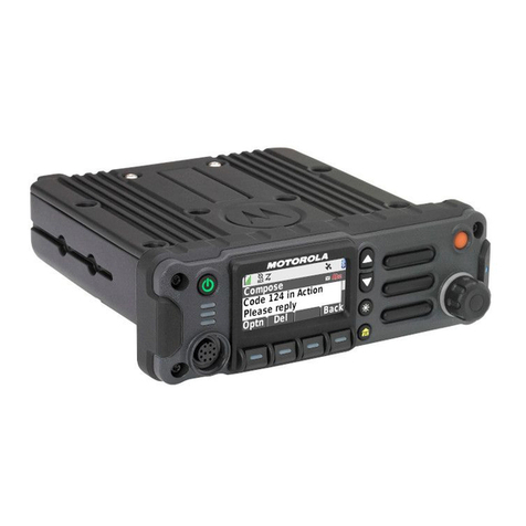 Motorola APX 4500 O2 CH User manual