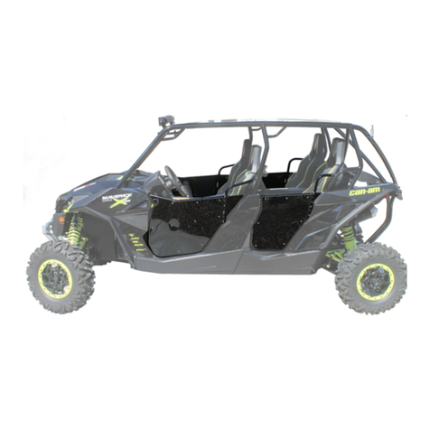FACTORY UTV Can-Am Maverick Door package installation guide