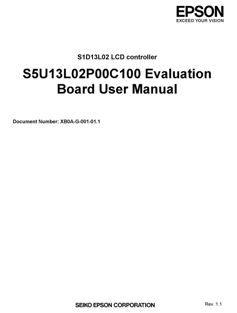 Seiko Epson S5U13L02P00C100 user manual