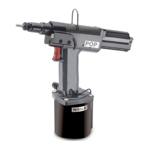 NIPPON POP RIVETS AND FASTENERS PNT800 Series instruction manual