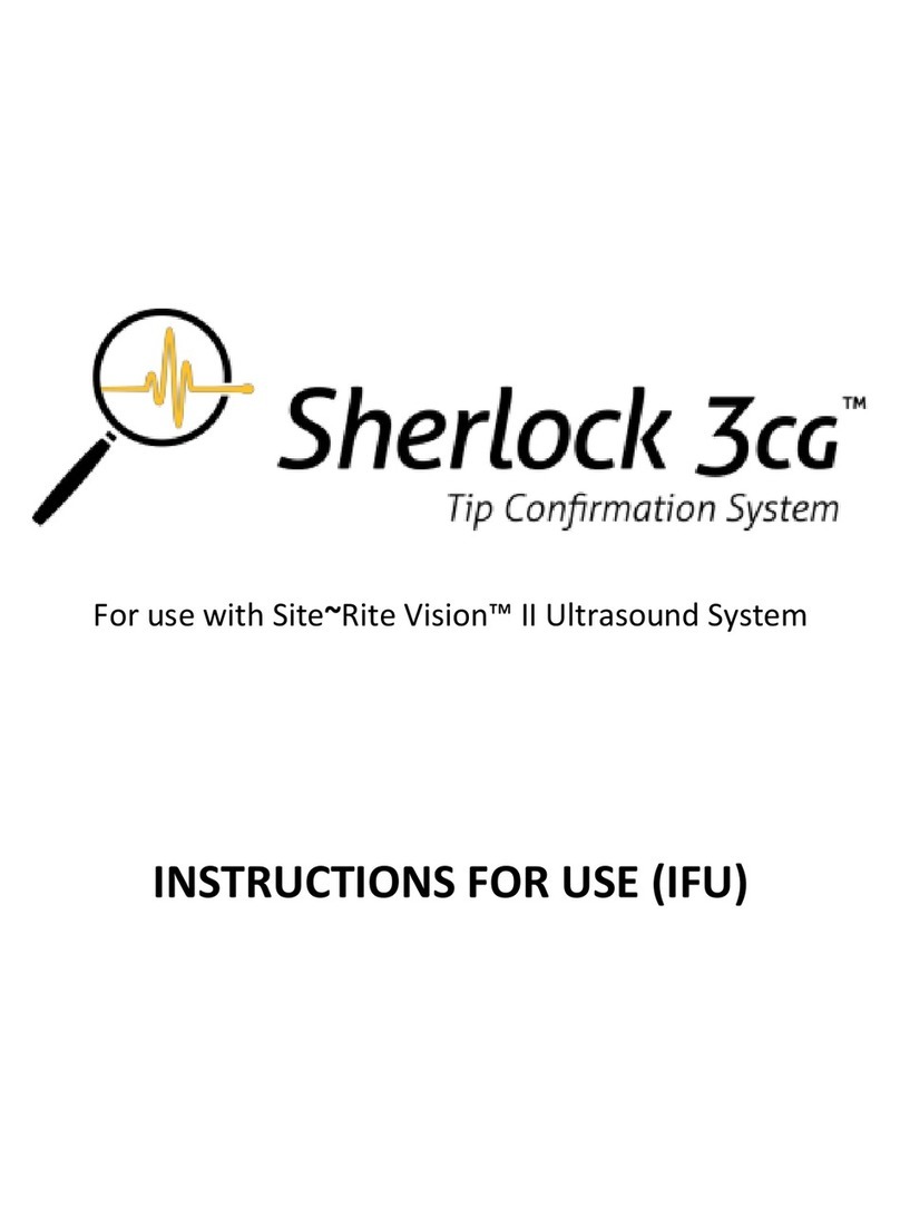 Bard Sherlock 3CG Tip Confirmation System Instructions for use Bard Sherlock 3CG Tip Confirmation System Instructions for use
