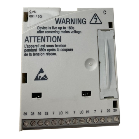 Lenze PROFIBUS E82ZAFPC001 User manual