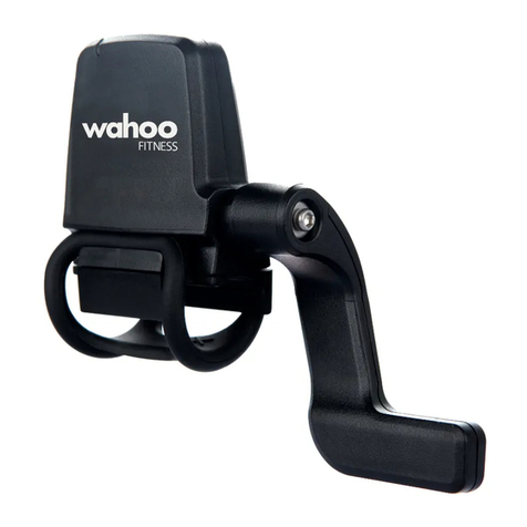 Wahoo Fitness Cadence Sensor User manual