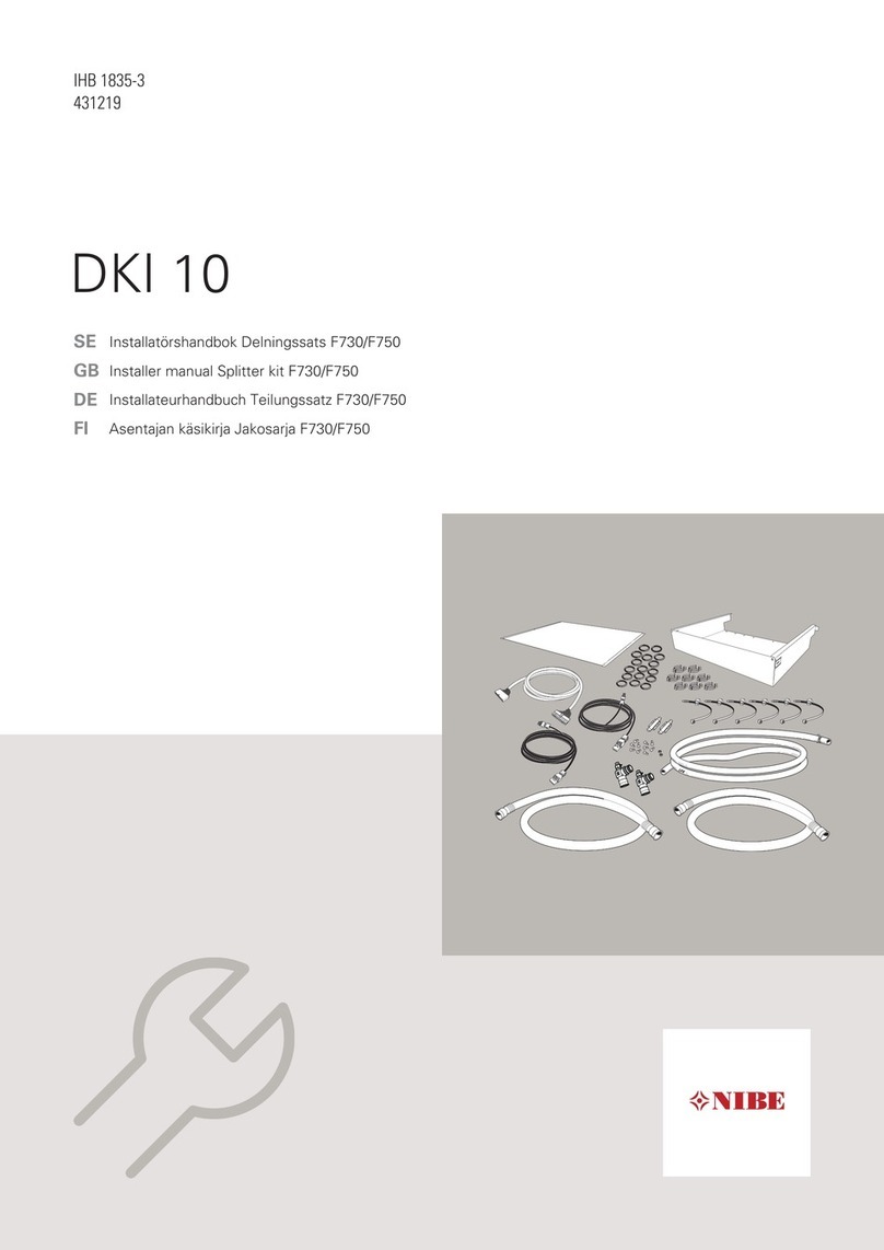 Nibe DKI 10 Installer manual
