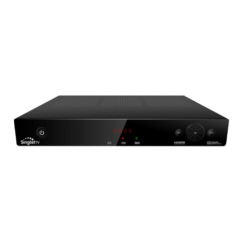 SingTel SET-TOP BOX Instruction Manual