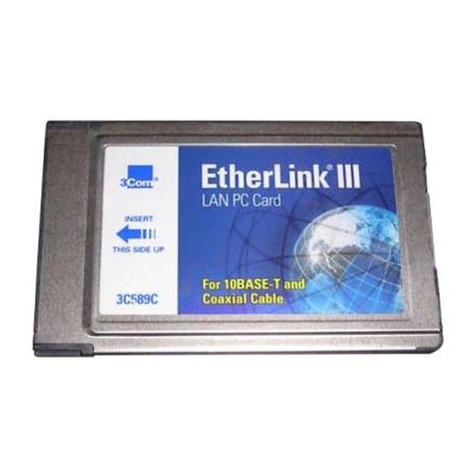 3Com ETHERLINK III User manual