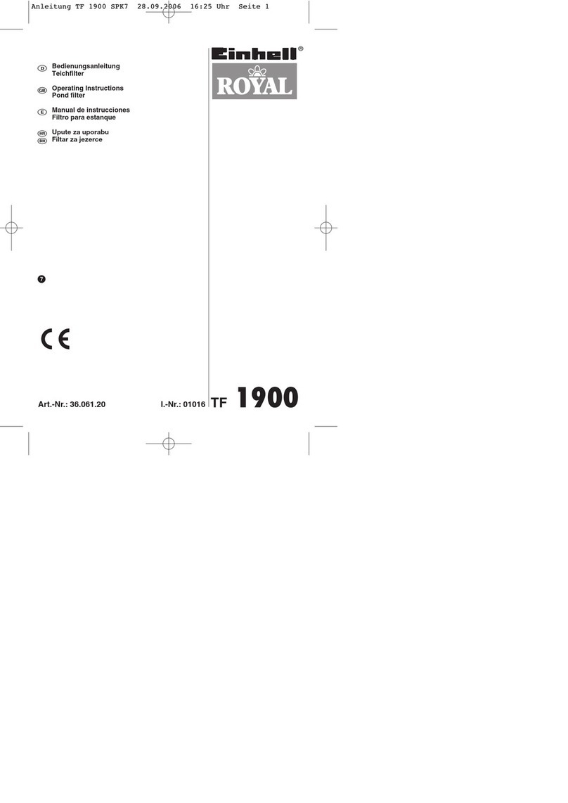 Einhell Royal TF 1900 User manual