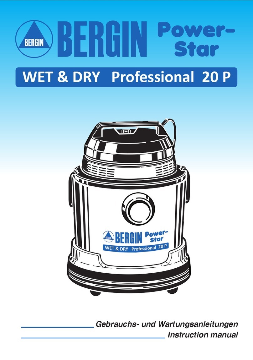 BERGIN PowerStar Professional 20 P instruction manual