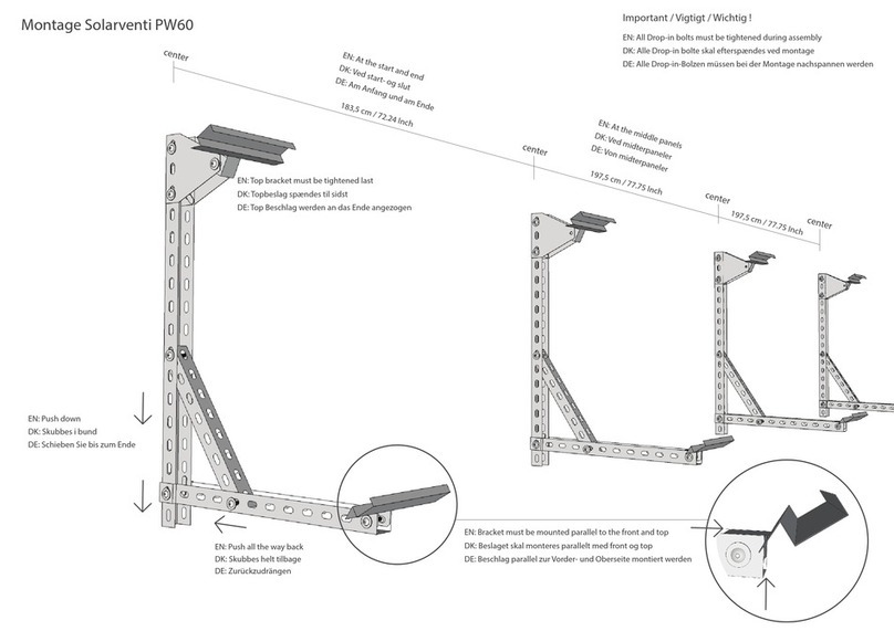 SolarVenti PW60 User manual