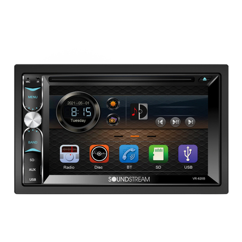 Soundstream VR-620HB User manual