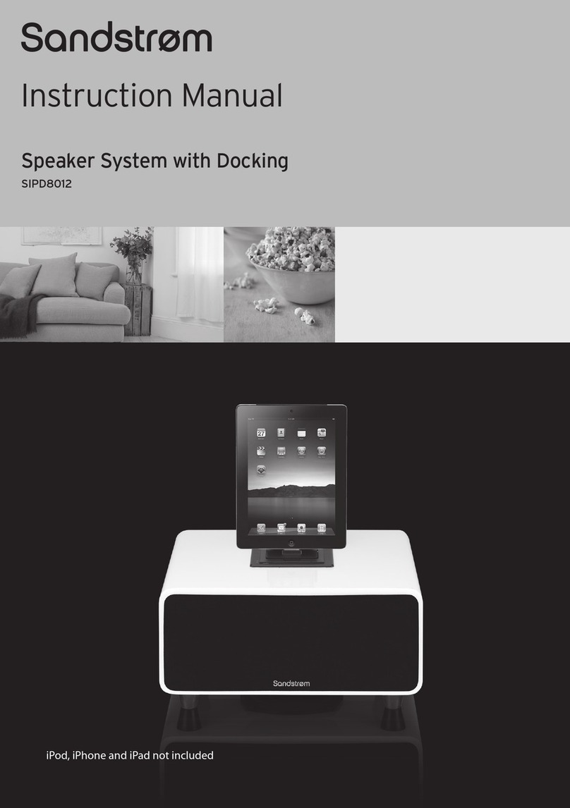 Sandstorm SIPD8012 instruction manual