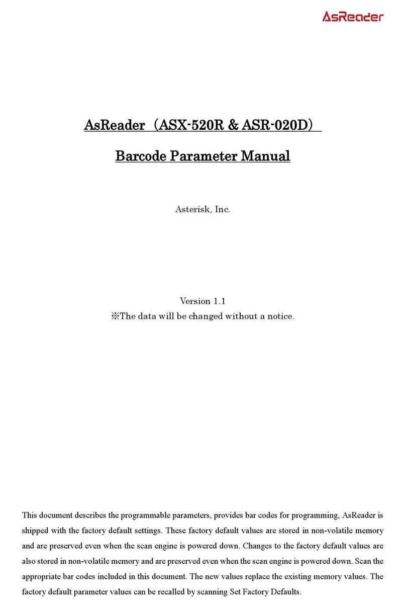 AsReader ASX-520R User manual