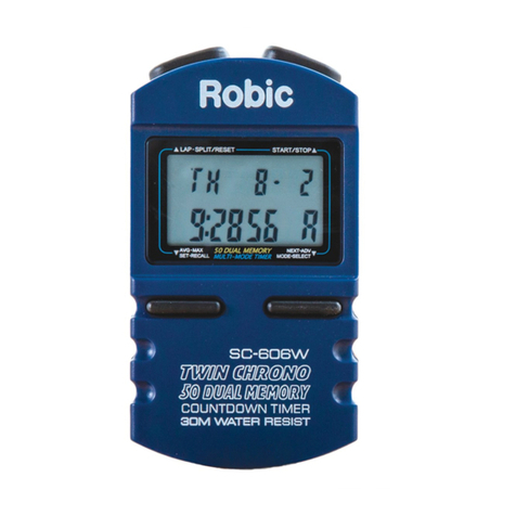 Robic SC-606W instructions