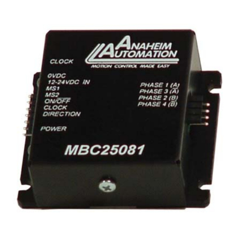 Anaheim Automation MBC25081-06 user guide