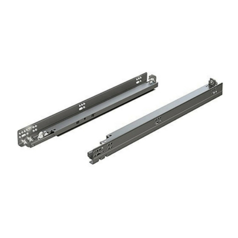 BLUM TANDEM plus BLUMOTION 569F manual