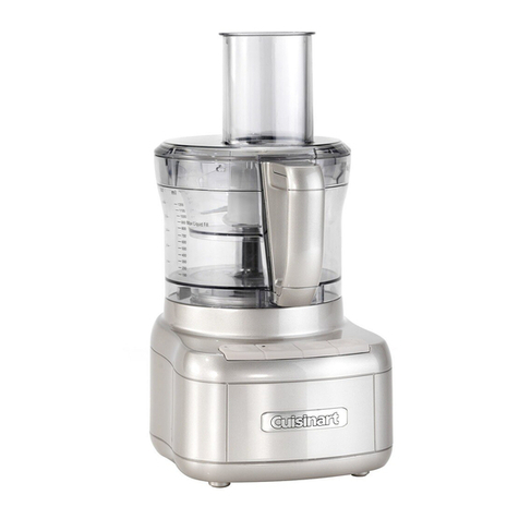 Cuisinart EASY PREP PRO FP8SE User manual