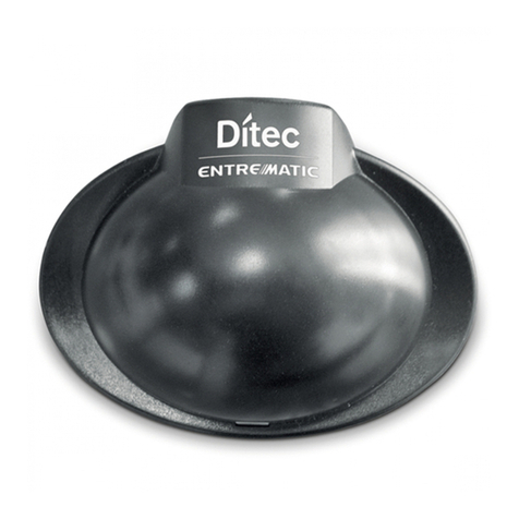 DITEC ENTREMATIC PASS24 installation manual