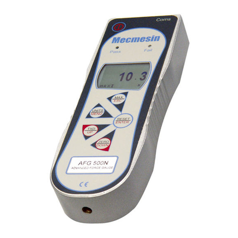 Mecmesin AFG Series User manual