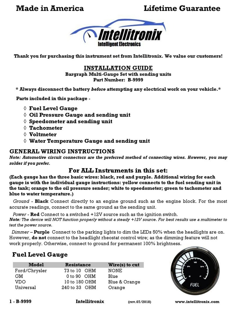 Intellitronix B-9999 User manual