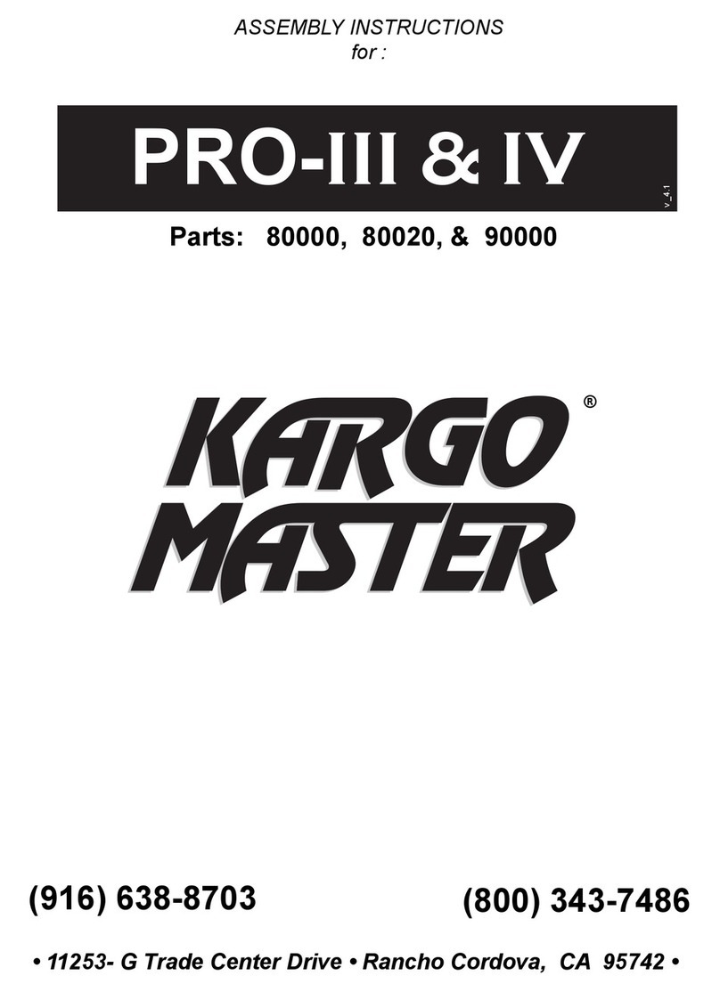 Kargo Master PRO-III User manual