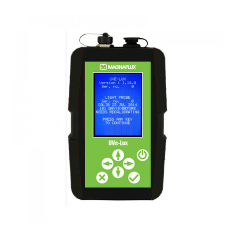 Magnaflux UVe-Lux Meter operating manual