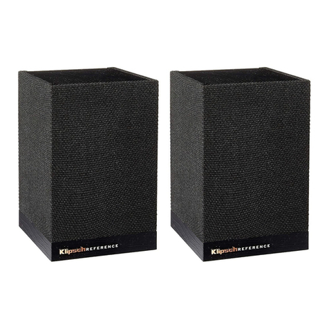 Klipsch SURROUND 3 quick start guide