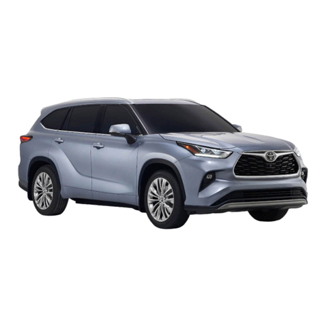 Toyota Highlander Hybryd owner's manual