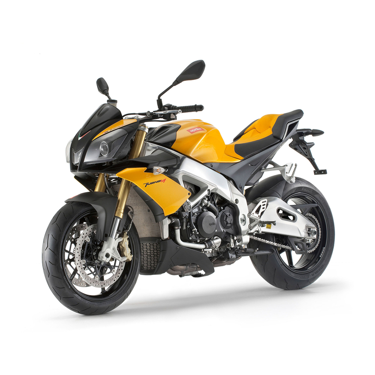 APRILIA Tuono V4 User manual