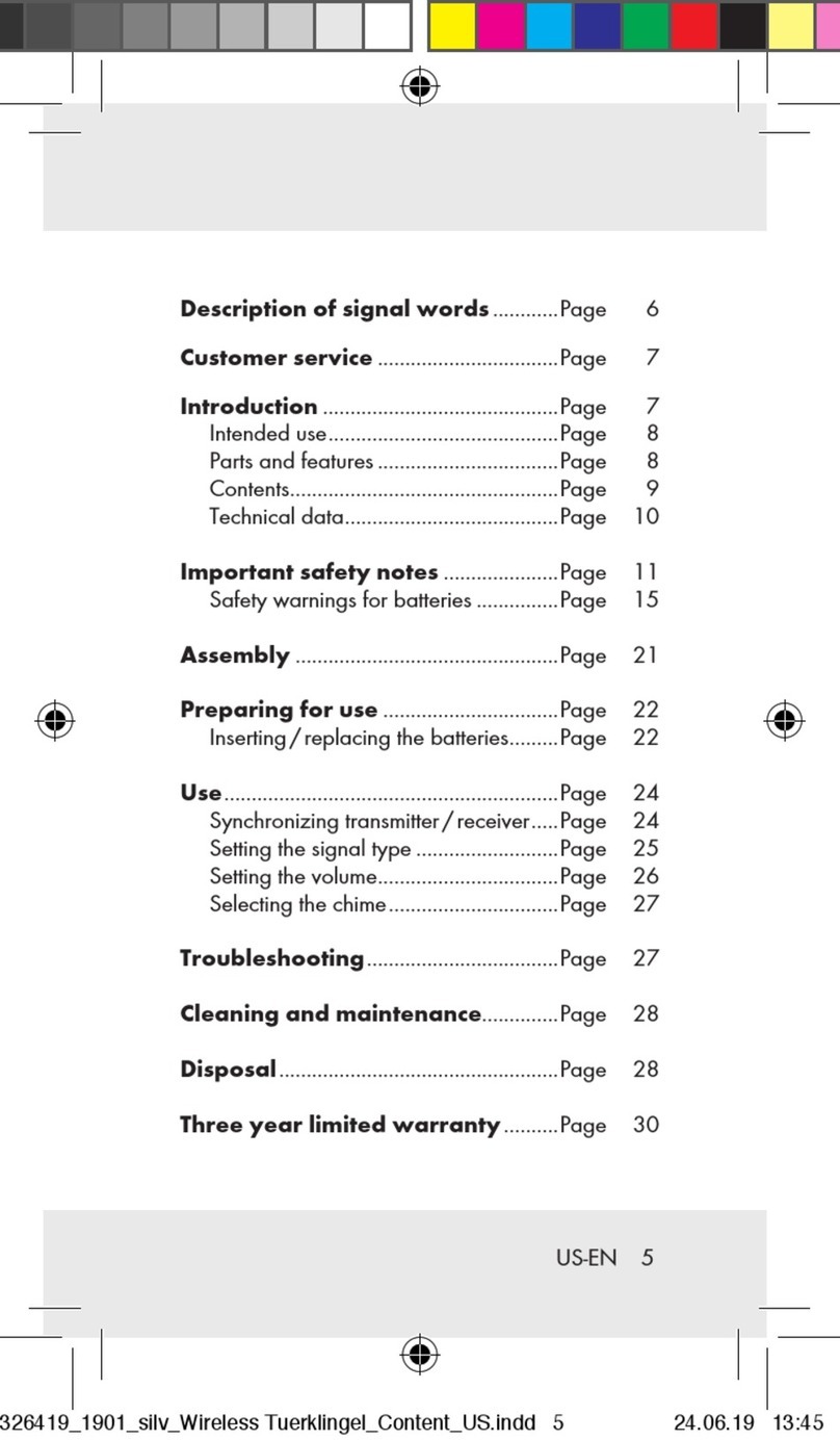 Silvercrest HG04522A-US-TX User manual