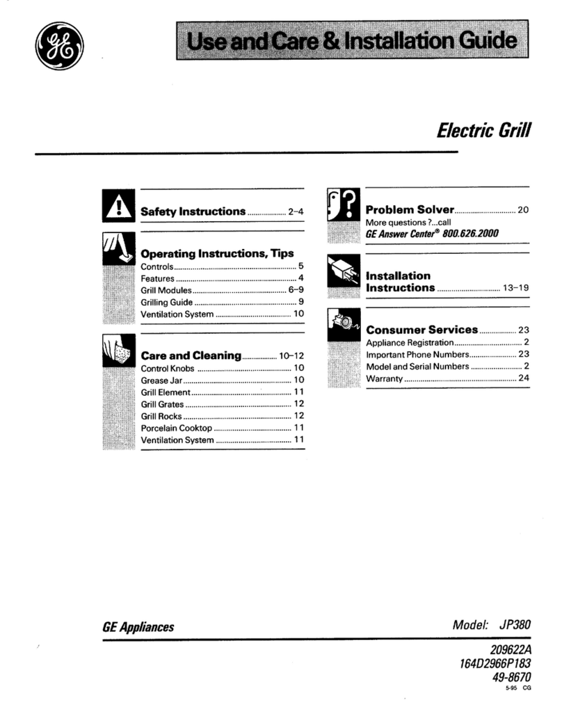 GE JP380 Training manual