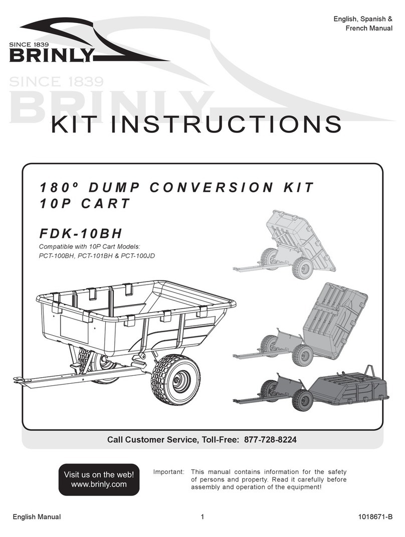 Brinly FDK-10BH Kit instructions