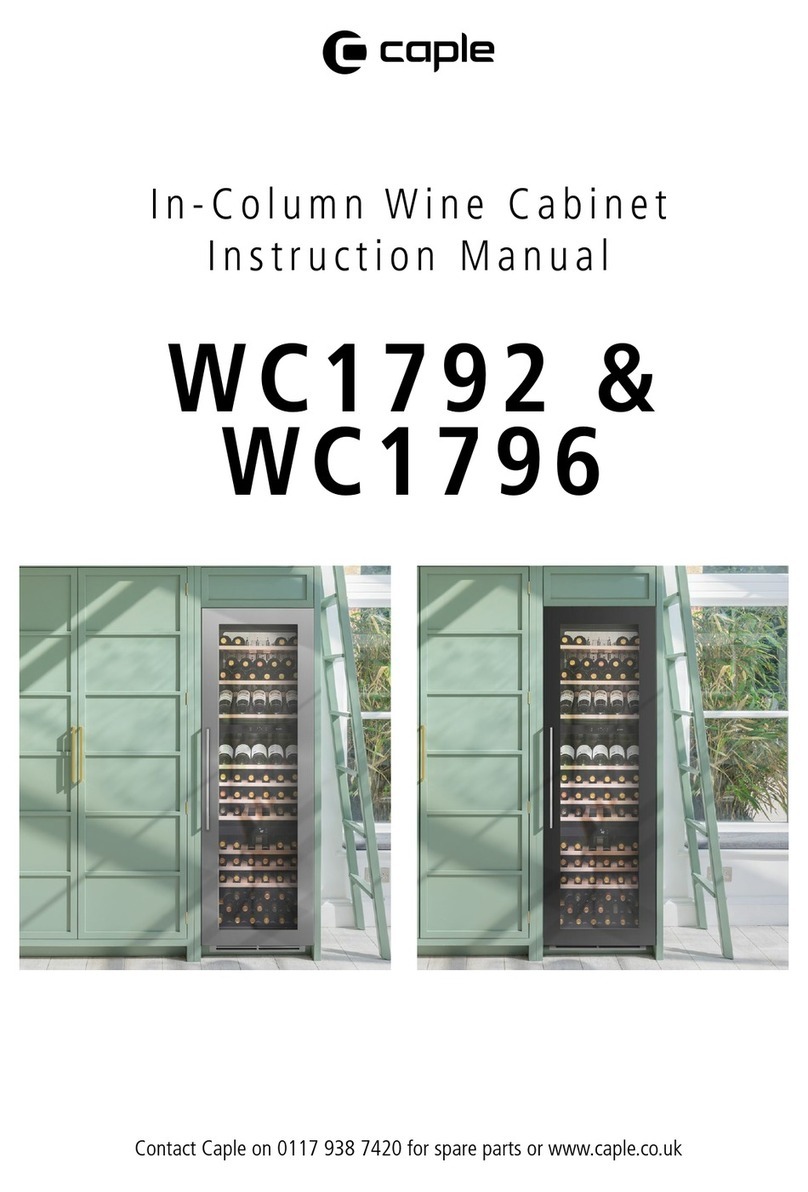 Caple WC1792 User manual