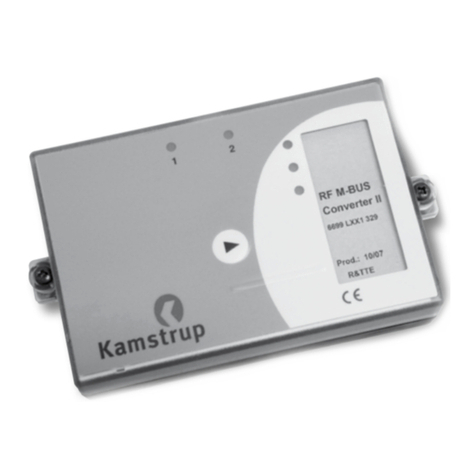 Kamstrup RF M-Bus Converter II Installation