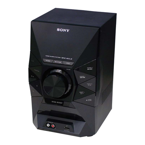 Sony HCD-ECL5 User manual