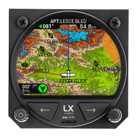 LX Navigation iris EFIS Series User manual