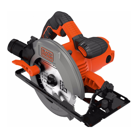 BLACK DECKER CS1550 Original instructions