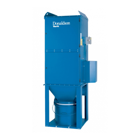 Donaldson Torit Unimaster UMA 40 Installation and operation manual