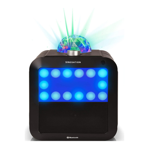 Singsation STAR BURST SPKA25 User manual