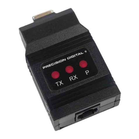 Precision Digital Corporation PROVU PDA1232 instruction manual